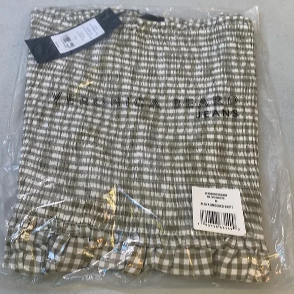 Veronica Beard Jeans
Aloya Smocked Seersucker Skirt Medium - Picture 3 of 13